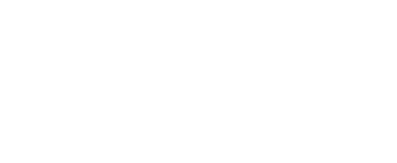 COA centro de odontologia avançada ilheus bahia logotipo branco transparente