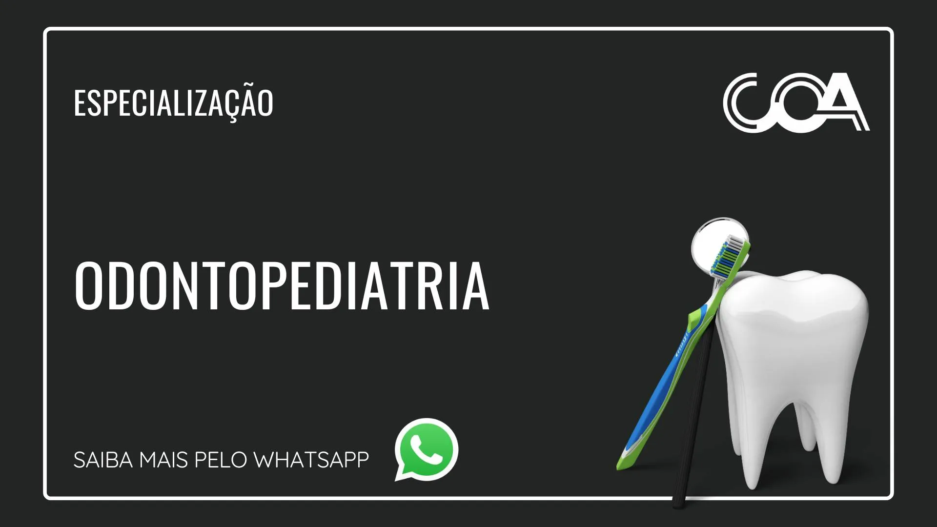 especialização odontopediatria coa itabuna bahia